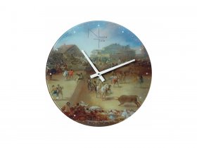 Часы интерьерные NT525 GOYA в Красноглинном - krasnoglinnoe.mebel-nsk.ru | фото