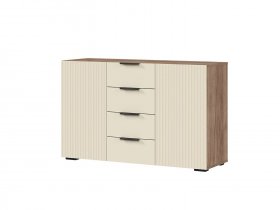 Комод 1200 Соната КМ-01 в Красноглинном - krasnoglinnoe.mebel-nsk.ru | фото