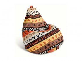 Кресло-мешок Африка в Красноглинном - krasnoglinnoe.mebel-nsk.ru | фото