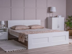 Кровать двуспальная 1,6м Сириус в Красноглинном - krasnoglinnoe.mebel-nsk.ru | фото