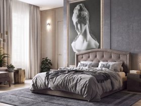 Кровать двуспальная 1,8м Верона-2 в Красноглинном - krasnoglinnoe.mebel-nsk.ru | фото