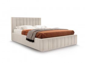 Кровать мягкая 1,6 Вена стандарт, вар.2 в Красноглинном - krasnoglinnoe.mebel-nsk.ru | фото