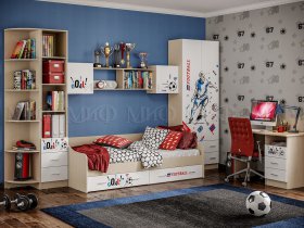 Модульная спальня Вега NEW Boy в Красноглинном - krasnoglinnoe.mebel-nsk.ru | фото