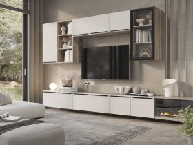 Модульная стенка Урбан в Красноглинном - krasnoglinnoe.mebel-nsk.ru | фото