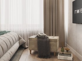 Пуф Чарли-2 (капучино) в Красноглинном - krasnoglinnoe.mebel-nsk.ru | фото