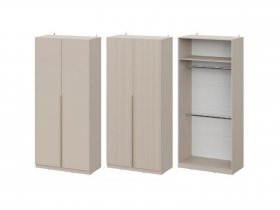 Шкаф ШК-100 Эккервуд (меланж) в Красноглинном - krasnoglinnoe.mebel-nsk.ru | фото