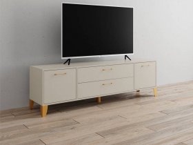 Тумба под ТВ Парус-13 (кашемир) в Красноглинном - krasnoglinnoe.mebel-nsk.ru | фото
